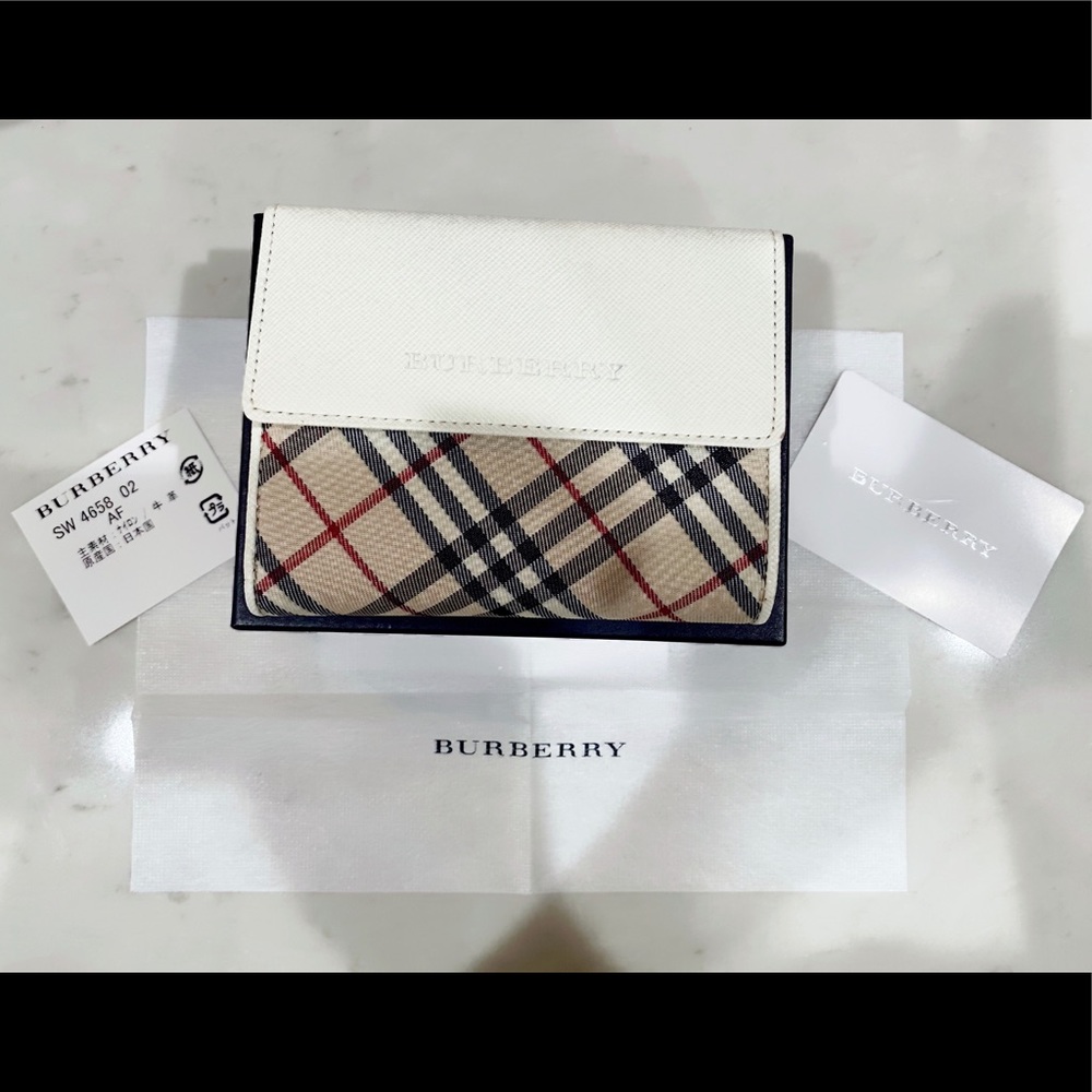 Brand new Burberry trifold wallet